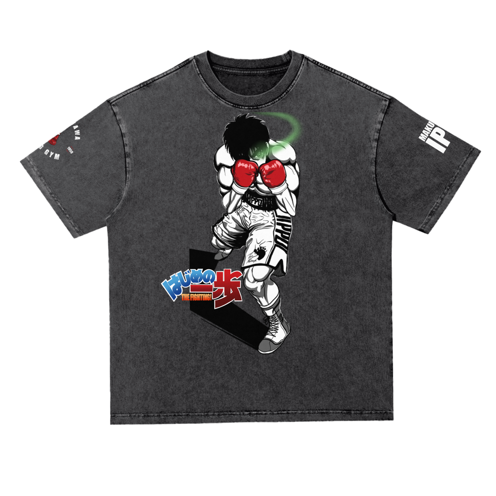 Ippo Makunoichi Oversized Snow Washed Tee