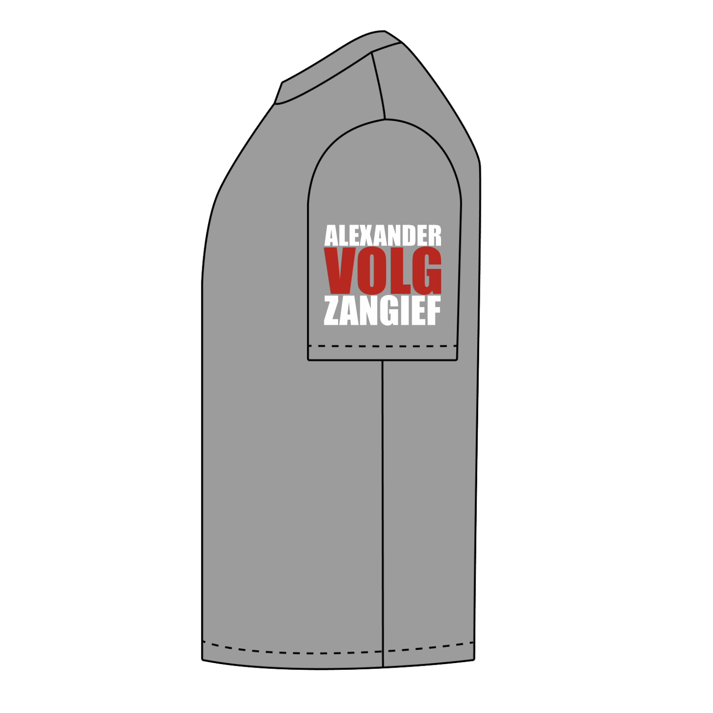 Volg Zangief Snow Washed Oversized Tee